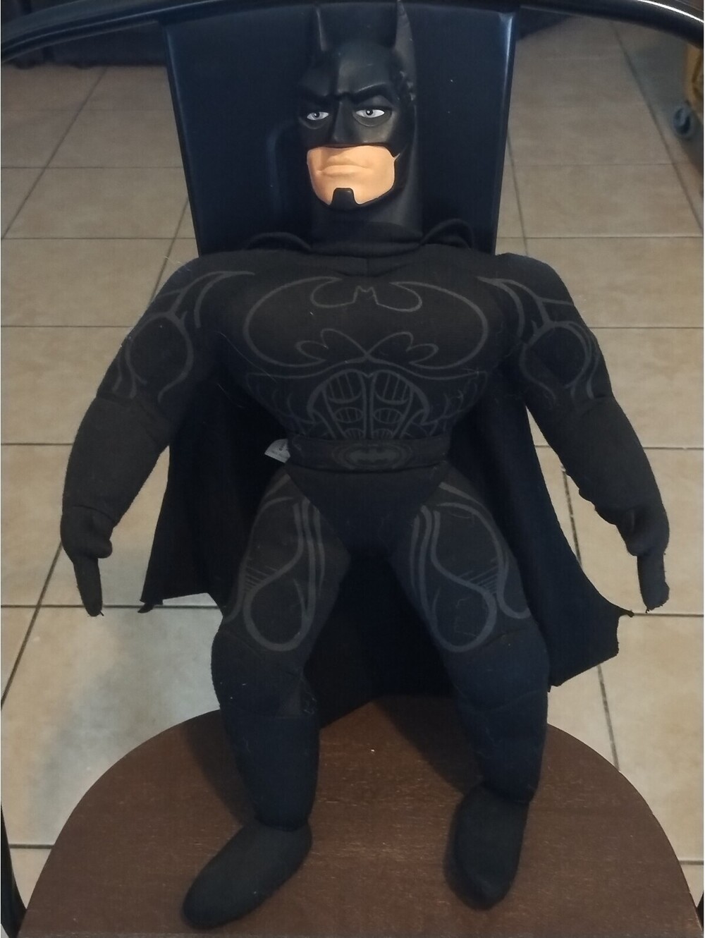 Vintage 1995 Hasbro Batman Forever Plush 18 Inches VTG DC